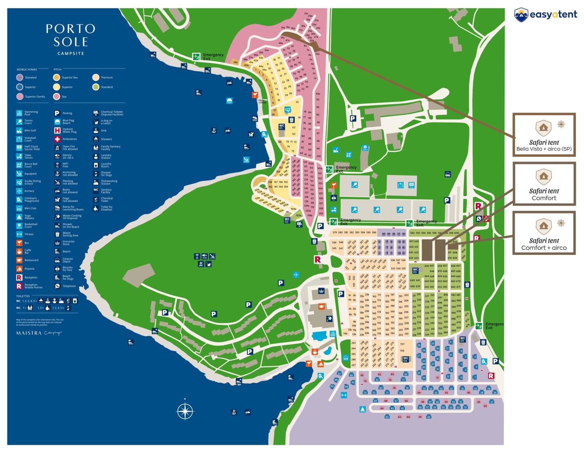 Easyatent Camping Porto Sole เวอร์ซาร์ ภายนอก รูปภาพ